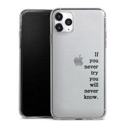 Silikonskal Slim genomskinlig