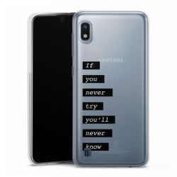 Silikonskal Slim genomskinlig