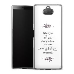 Silicone Slim Case transparent