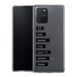 Silicone Slim Case transparent