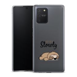 Silikonskal Slim genomskinlig