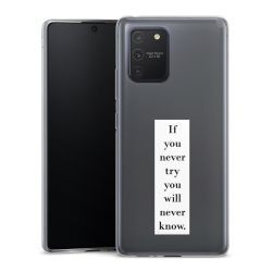 Silicone Slim Case transparent