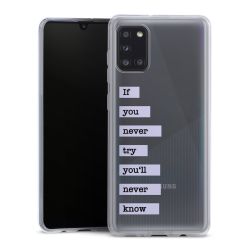 Silicone Slim Case transparent