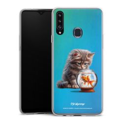 Silikonskal Slim genomskinlig