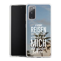 Silikon Slim Case transparent