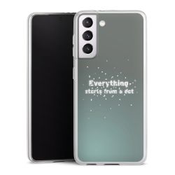 Silikonskal Slim genomskinlig