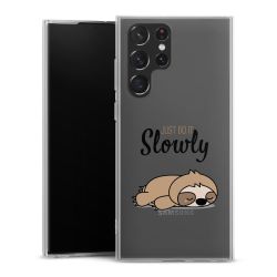 Silikon Slim Case transparent