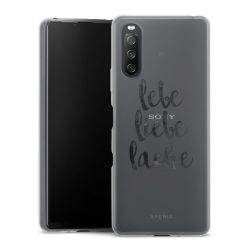 Silikon Slim Case transparent