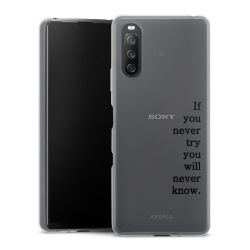 Silicone Slim Case transparent