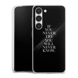 Silicone Slim Case transparent