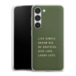 Silicone Slim Case transparent