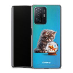 Silikonskal Slim genomskinlig