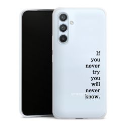 Silikonskal Slim genomskinlig