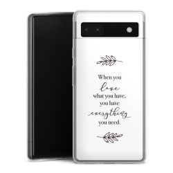 Silicone Slim Case transparent