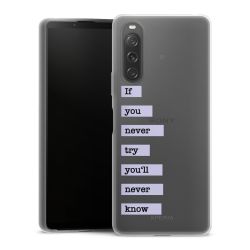 Silicone Slim Case transparent