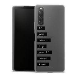 Silicone Slim Case transparent