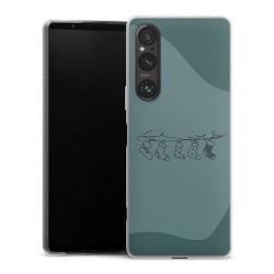 Silikonskal Slim genomskinlig