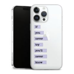 Silikon Slim Case transparent