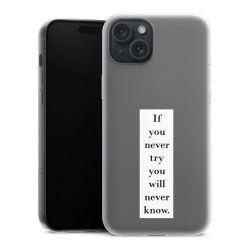 Silikonskal Slim genomskinlig