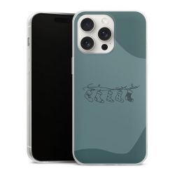 Silikonskal Slim genomskinlig