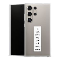 Silicone Slim Case transparent