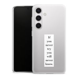 Silicone Slim Case transparent