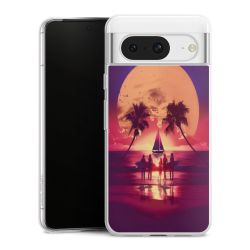 Silikonskal Slim genomskinlig