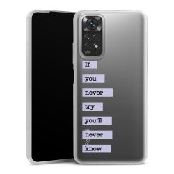 Silicone Slim Case transparent
