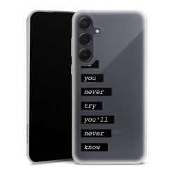 Silikonskal Slim genomskinlig