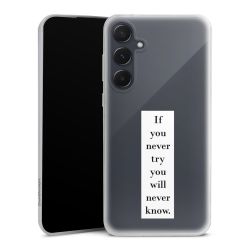 Silikonskal Slim genomskinlig