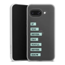 Silikonskal Slim genomskinlig