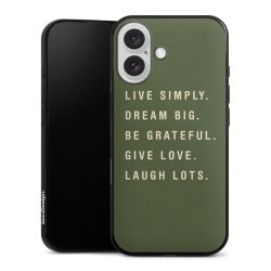 Silicone Slim Case black