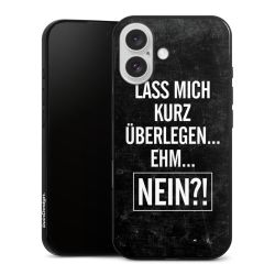 Silikon Slim Case schwarz