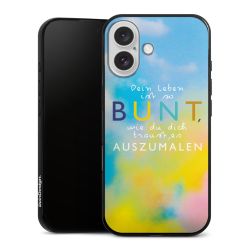 Silikon Slim Case schwarz