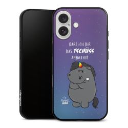 Silikon Slim Case schwarz