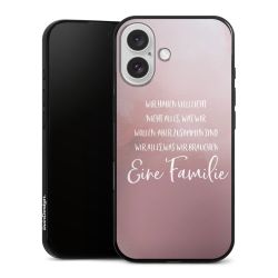 Silikon Slim Case schwarz