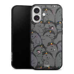 Silikon Slim Case schwarz