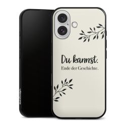 Silikon Slim Case schwarz