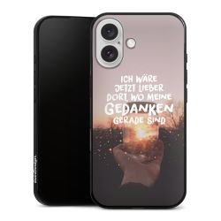 Silikon Slim Case schwarz