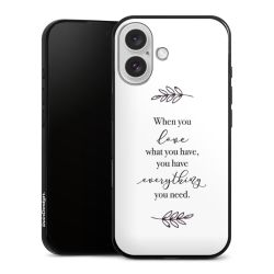 Silicone Slim Case black