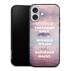Silikon Slim Case schwarz