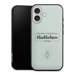 Silikon Slim Case schwarz