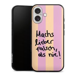 Silikon Slim Case schwarz