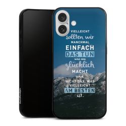 Silikon Slim Case schwarz