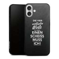 Silikon Slim Case schwarz