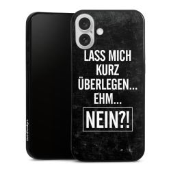 Silikon Slim Case schwarz
