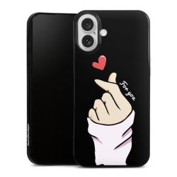 Silikon Slim Case schwarz