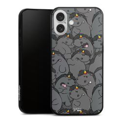 Silikon Slim Case schwarz