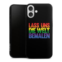 Silikon Slim Case schwarz