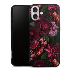 Donkerrode en roze bloemen